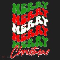 Retro Style Merry Christmas Women's Sweatshirt thumb 2