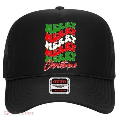 Retro Style Merry Christmas Hat