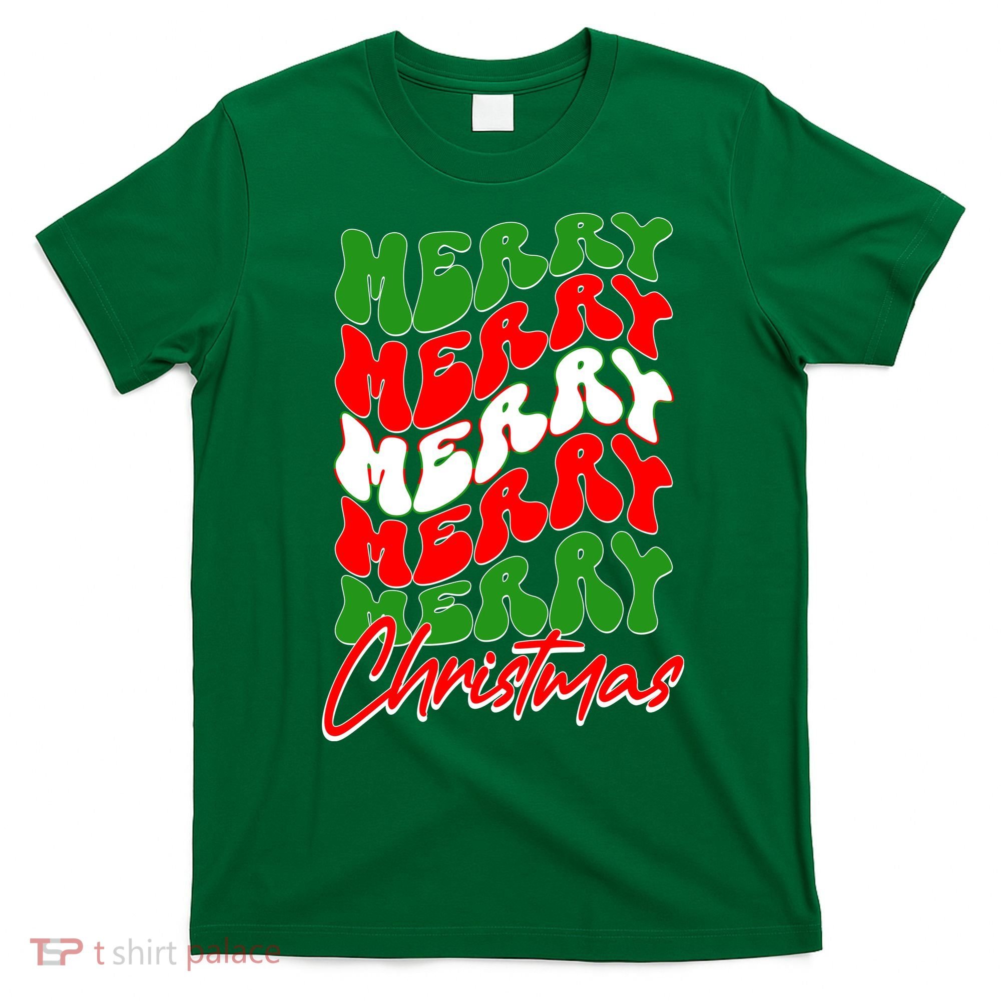 Retro Style Merry Christmas T-Shirt
