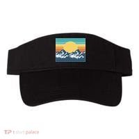 Retro Sunset Mountain Nature Visor thumb 0
