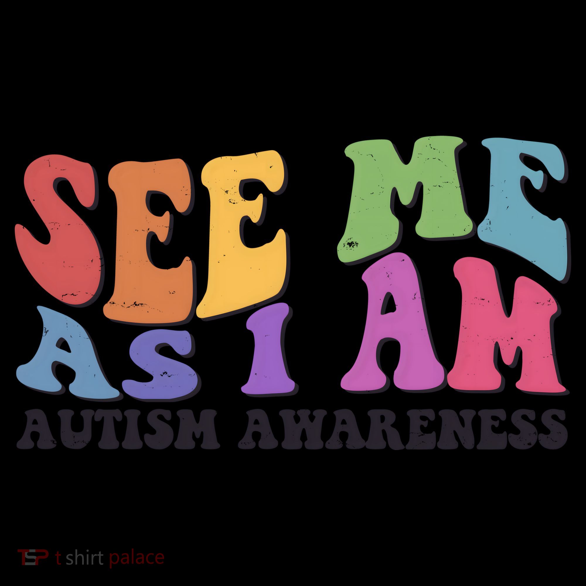 Retro See Me As I Am Autism Awareness Coffee Mug