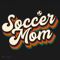 Retro Soccer Mom Graphic Soccer Mom Backpack thumb 2