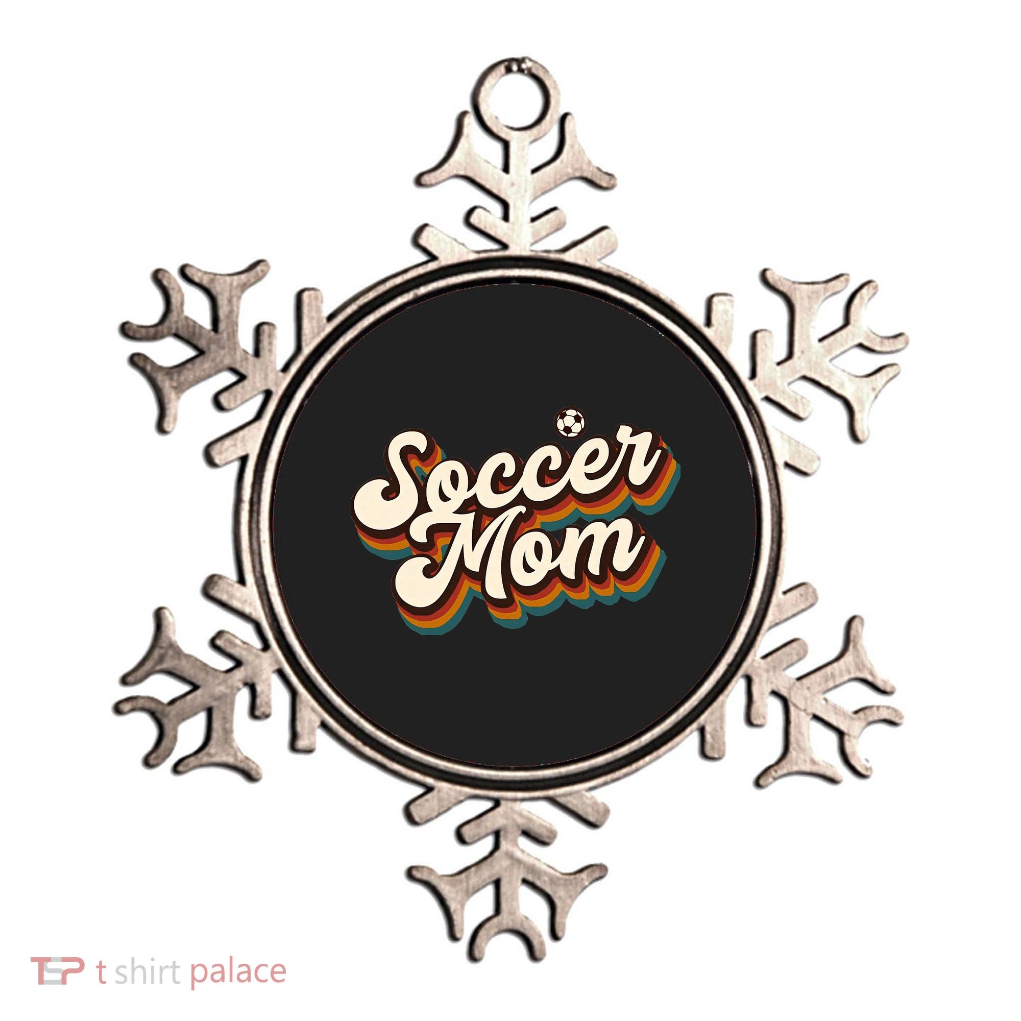 Retro Soccer Mom Graphic Soccer Mom Ornament