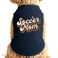 Retro Soccer Mom Graphic Soccer Mom Doggie Tank thumb 0