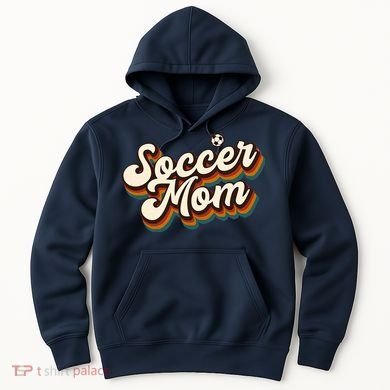 Retro Soccer Mom Graphic Soccer Mom Hoodie