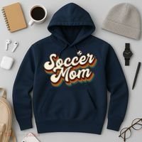 Retro Soccer Mom Graphic Soccer Mom Hoodie thumb 3