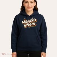 Retro Soccer Mom Graphic Soccer Mom Hoodie thumb 5