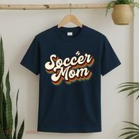 Retro Soccer Mom Graphic Soccer Mom T-Shirt thumb 2