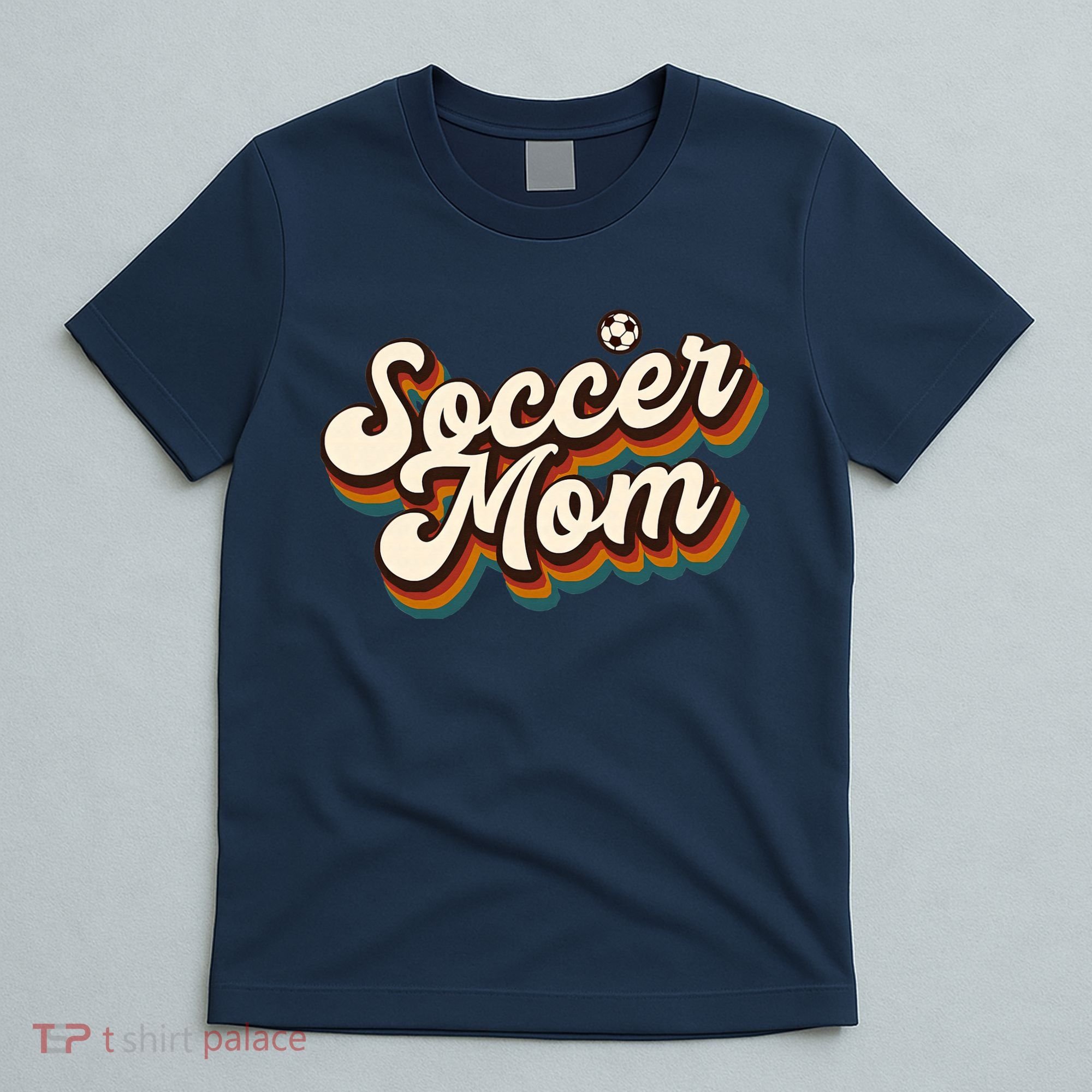 Retro Soccer Mom Graphic Soccer Mom T-Shirt