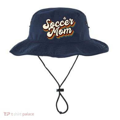 Retro Soccer Mom Graphic Soccer Mom Bucket Hat