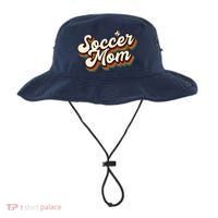 Retro Soccer Mom Graphic Soccer Mom Bucket Hat thumb 0