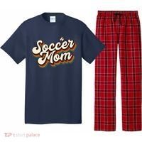 Retro Soccer Mom Graphic Soccer Mom Pajama Set thumb 0