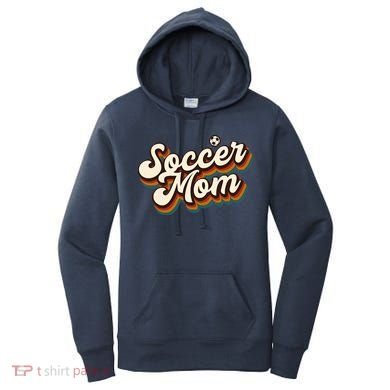 Retro Soccer Mom Graphic Soccer Mom Women's Hoodie