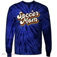 Retro Soccer Mom Graphic Soccer Mom Tie-Dye Long Sleeve Shirt thumb 0