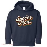 Retro Soccer Mom Graphic Soccer Mom Toddler Hoodie thumb 0