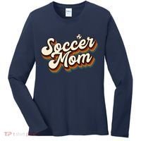Retro Soccer Mom Graphic Soccer Mom Women's Long Sleeve Shirt thumb 0