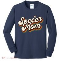 Retro Soccer Mom Graphic Soccer Mom Kids Long Sleeve Shirt thumb 0