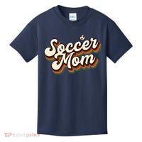 Retro Soccer Mom Graphic Soccer Mom Kids T-Shirt thumb 0
