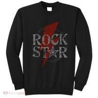 Rock Star Music Fan Gift Rock N Roll Star Sweatshirt thumb 0