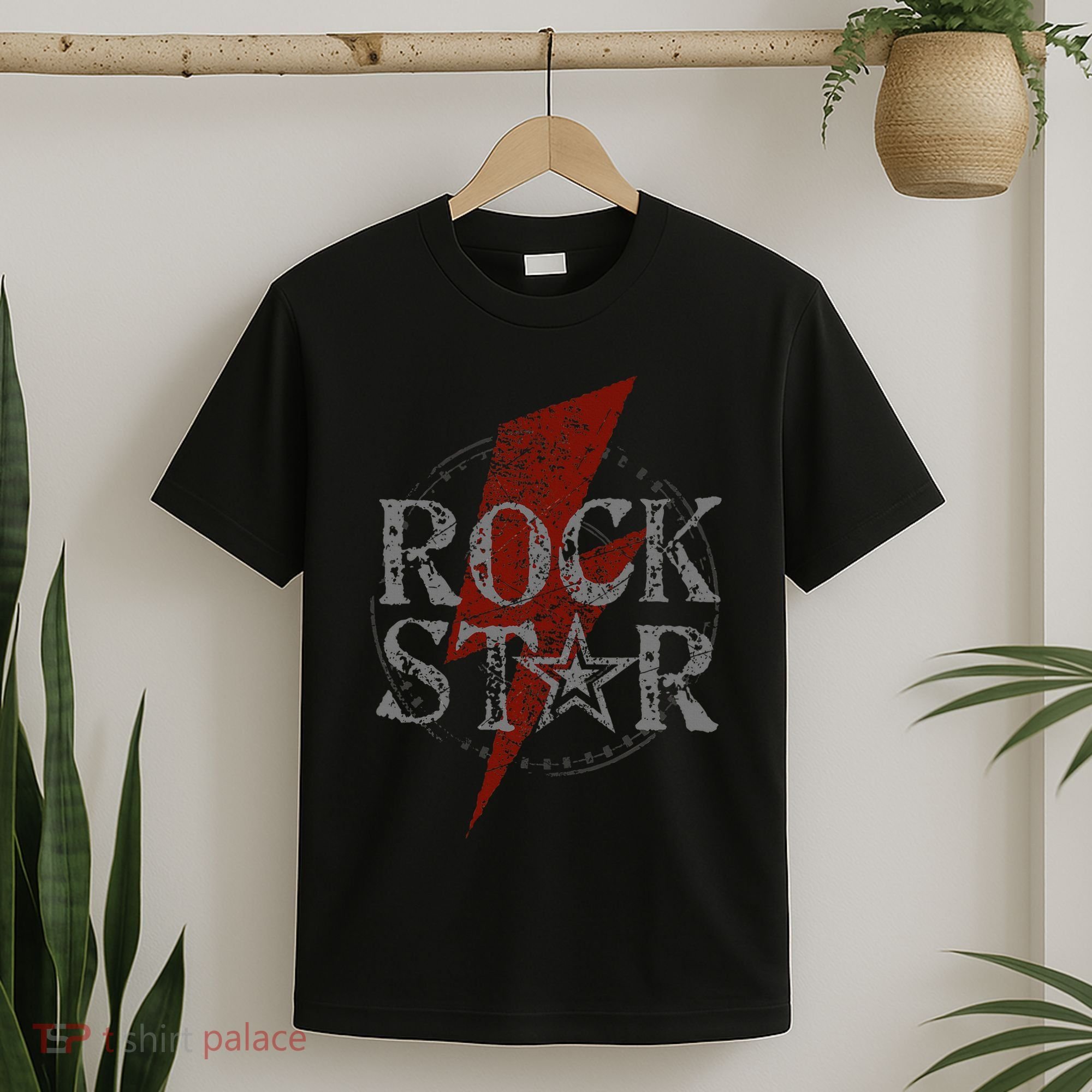 Rock Star Music Fan Gift Rock N Roll Star T-Shirt