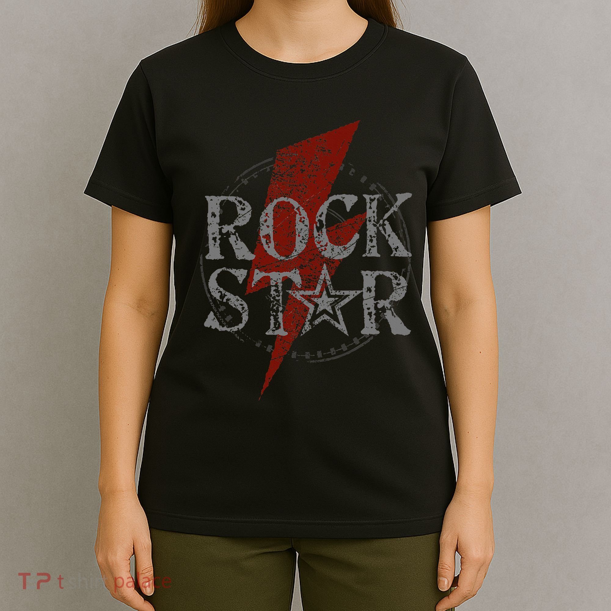 Rock Star Music Fan Gift Rock N Roll Star T-Shirt