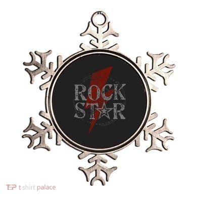 Rock Star Music Fan Gift Rock N Roll Star Ornament