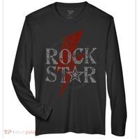 Rock Star Music Fan Gift Rock N Roll Star Zone Performance Long-Sleeve T-Shirt thumb 0
