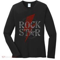 Rock Star Music Fan Gift Rock N Roll Star Women's Long Sleeve Shirt thumb 0