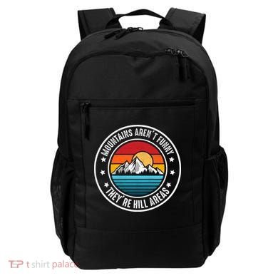 Retro Sunset Mountain Range For Nature Lovers Backpack