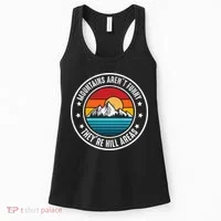 Retro Sunset Mountain Range For Nature Lovers Women's Tank Top thumb 0