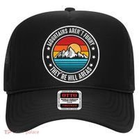 Retro Sunset Mountain Range For Nature Lovers Hat thumb 0