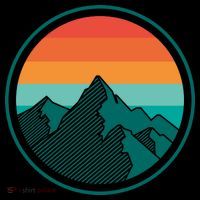 Retro Sunset Mountain Coffee Mug thumb 5