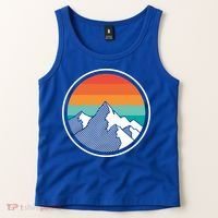 Retro Sunset Mountain Tank Top thumb 2