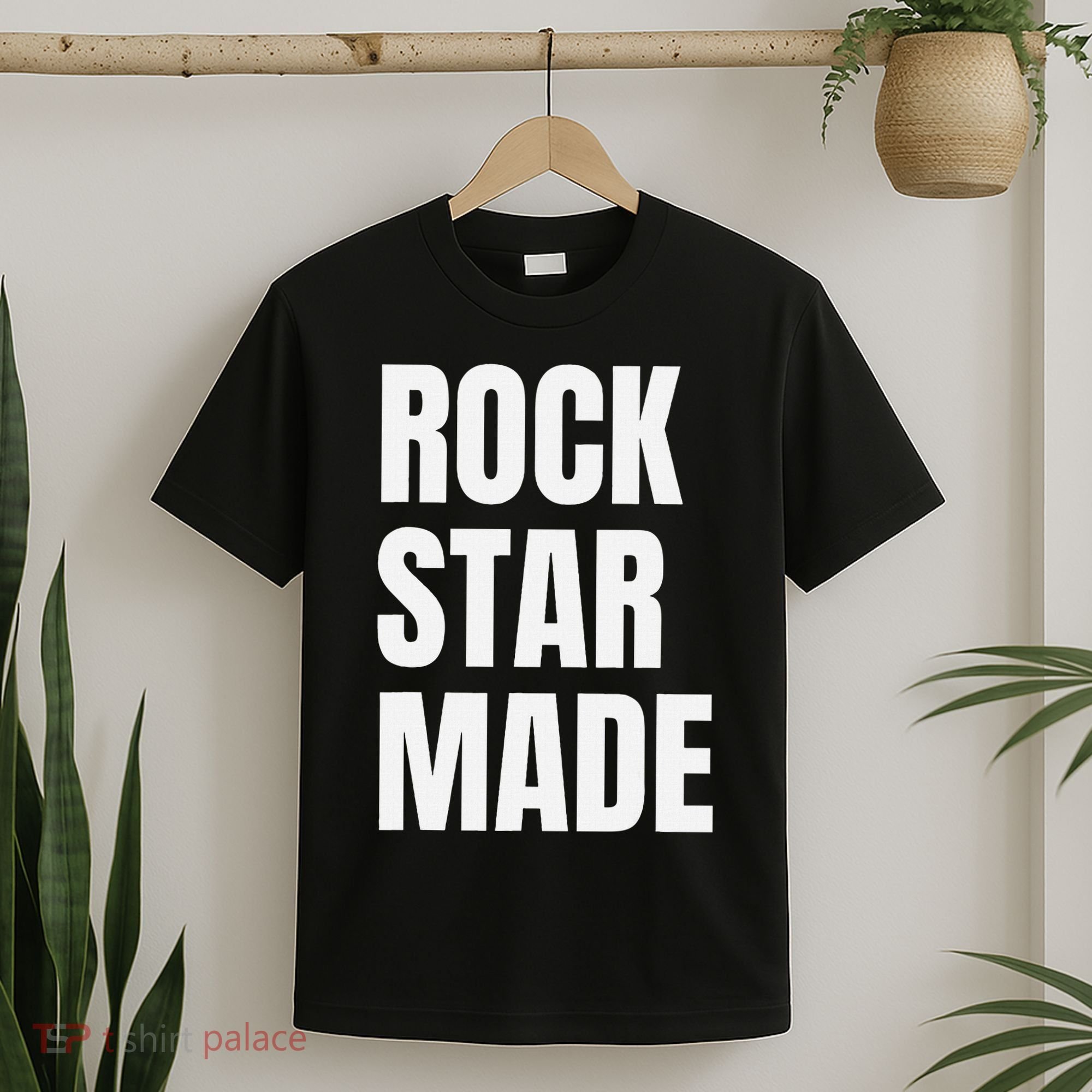 Rock Star Made Rockstar Made Rap Hip Hop Trap T-Shirt