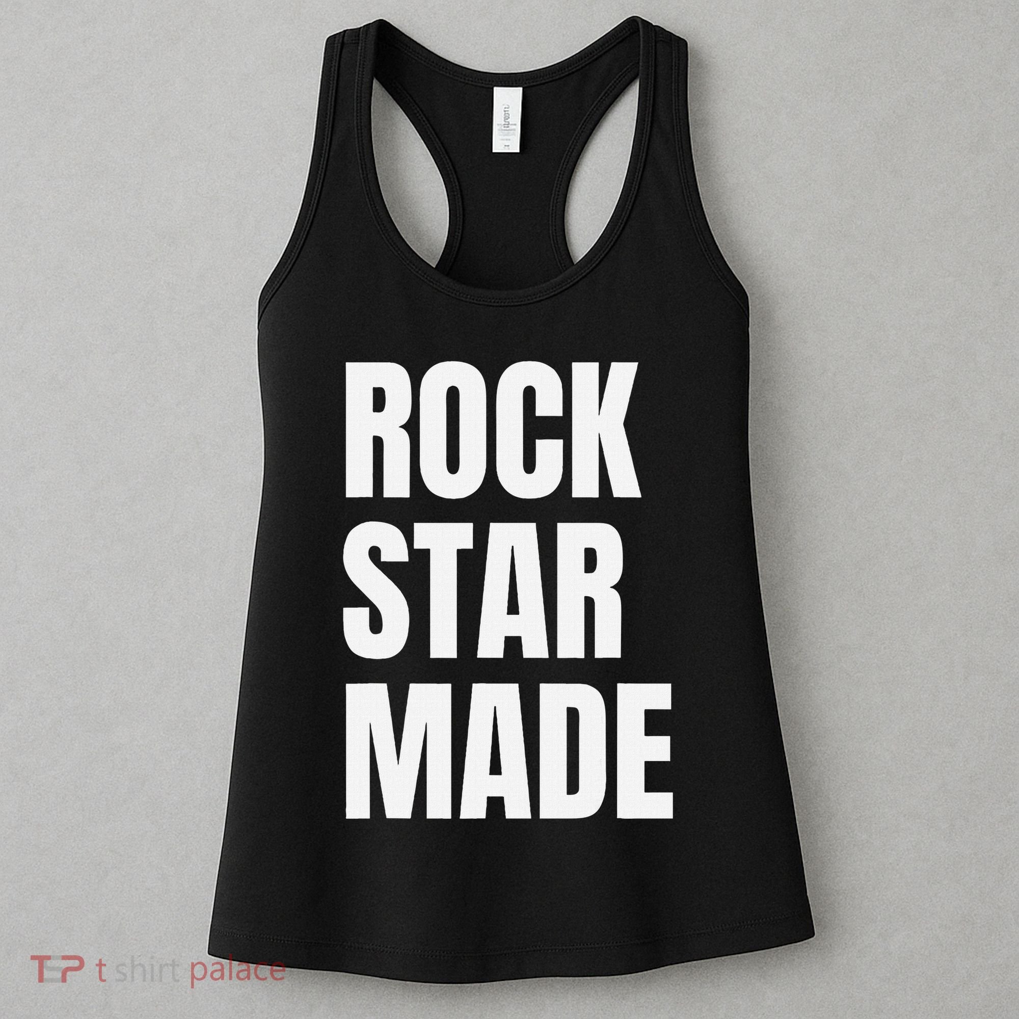 Rock Star Made Rockstar Made Rap Hip Hop Trap Women's Tank Top