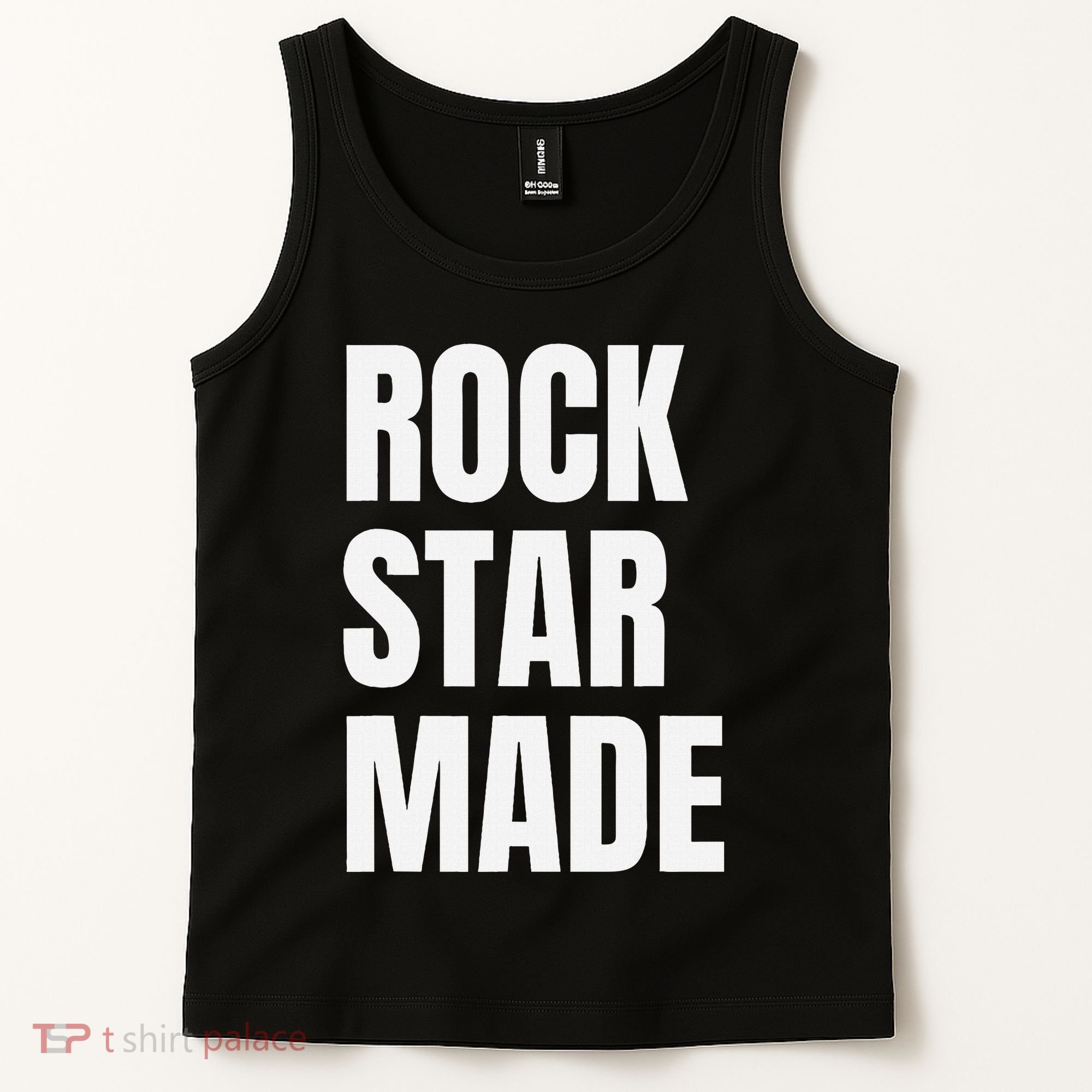 Rock Star Made Rockstar Made Rap Hip Hop Trap Tank Top