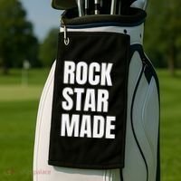 Rock Star Made Rockstar Made Rap Hip Hop Trap Golf Towel thumb 2