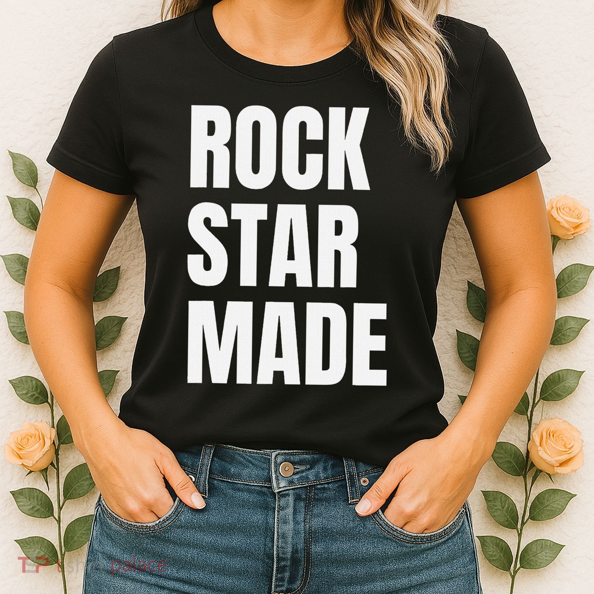 Rock Star Made Rockstar Made Rap Hip Hop Trap Women's T-Shirt