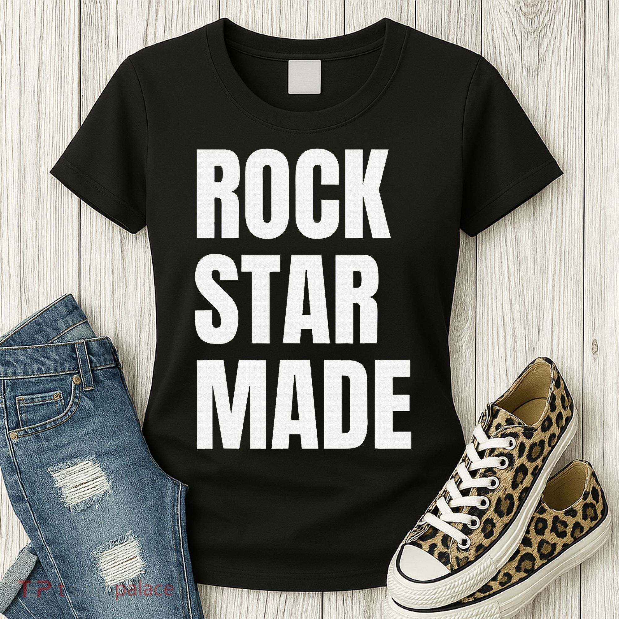Rock Star Made Rockstar Made Rap Hip Hop Trap Women's T-Shirt