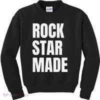 Rock Star Made Rockstar Made Rap Hip Hop Trap Kids Sweatshirt thumb 0