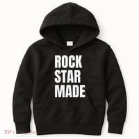 Rock Star Made Rockstar Made Rap Hip Hop Trap Kids Hoodie thumb 0