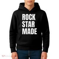 Rock Star Made Rockstar Made Rap Hip Hop Trap Kids Hoodie thumb 4