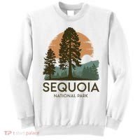 Retro Sequoia National Park Novelty Vacation Tree Minimalist Sweatshirt thumb 0
