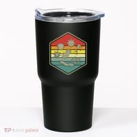 Retro Science Nerd Gift Microbiology Bacteria Biology Tumbler thumb 0