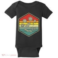 Retro Science Nerd Gift Microbiology Bacteria Biology Baby Bodysuit thumb 0