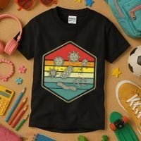 Retro Science Nerd Gift Microbiology Bacteria Biology Kids T-Shirt thumb 3