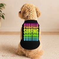 Retro Surfing Neon Doggie Tank thumb 2