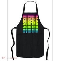 Retro Surfing Neon Apron thumb 0