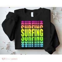 Retro Surfing Neon Sweatshirt thumb 2