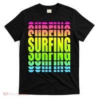 Retro Surfing Neon T-Shirt thumb 0